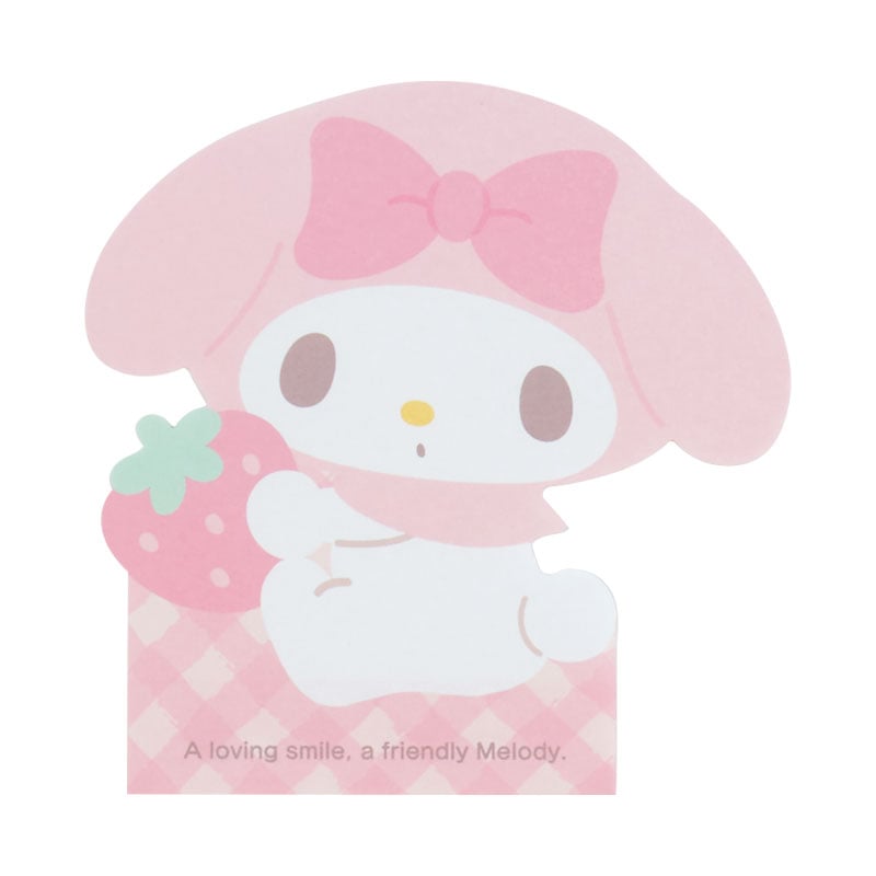 My Melody Expressions Die-Cut Memo Pad