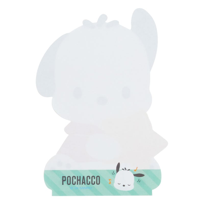 Pochacco Expressions Die-Cut Memo Pad