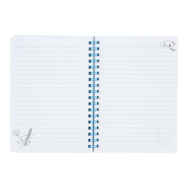 Cinnamoroll Lined Notebook with Elastic Closure