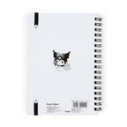 Kuromi Lined Notebook with Elastic Closure