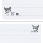 Kuromi Lined Notebook with Elastic Closure