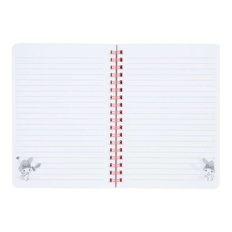 My Melody Lined Notebook with Elastic Closure