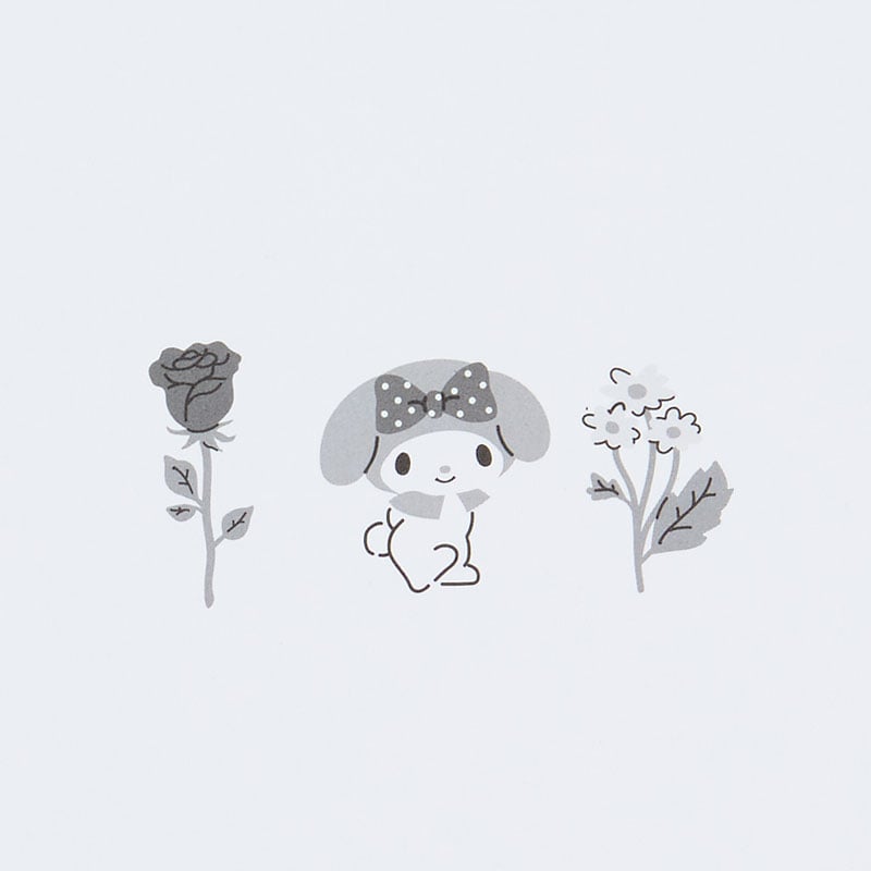 My Melody Lined Notebook with Elastic Closure