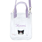 Kuromi Clear 2 Way Mini Tote Bag