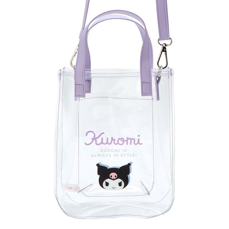 Kuromi Clear 2 Way Mini Tote Bag