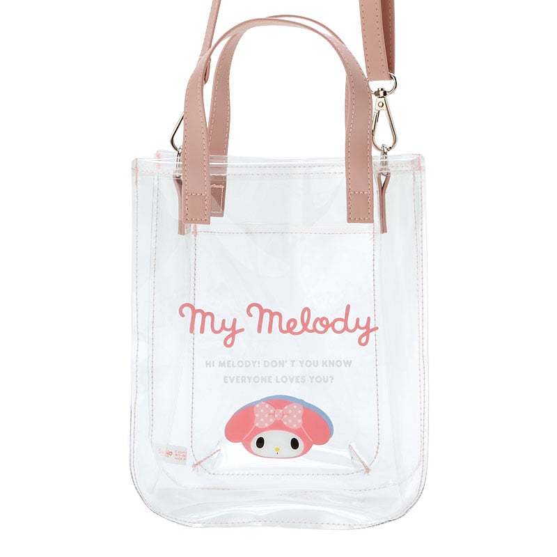 My Melody Clear 2 Way Mini Tote Bag