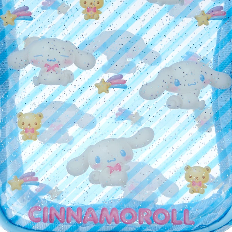 Cinnamoroll Glitter Clear Mini Zipper Pouch