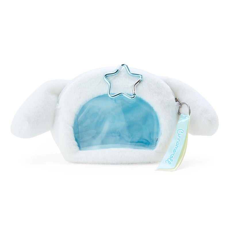 Cinnamoroll Plush Mini Face Window Pouch