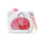 Hello Kitty Plush Mini Face Window Pouch