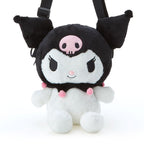 Kuromi Convertible Plush Crossbody Bag