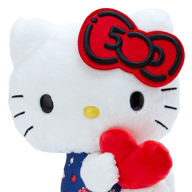 Hello Kitty 10 Inch 50th Anniversary Hello Everyone Plush