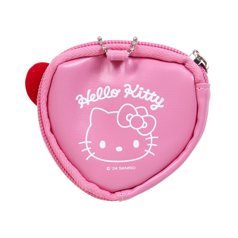 Hello Kitty Big Heart Mini Pouch and Enamel Pin Set