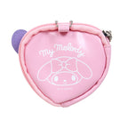 My Melody Big Heart Mini Pouch and Pin Set