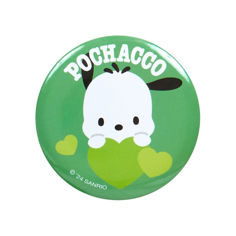 Pochacco Big Heart Mini Pouch and Pin Set