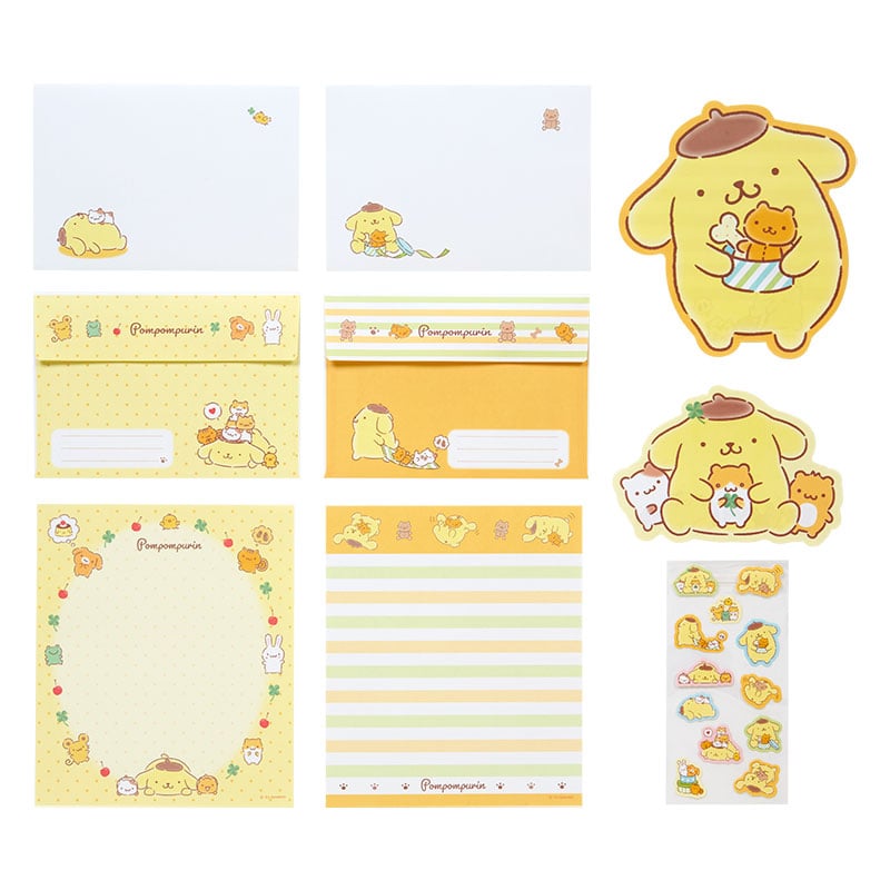 Pompompurin Classic Stationery Letter Set