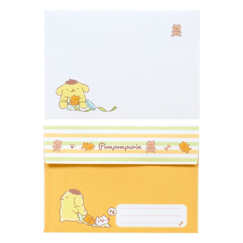 Pompompurin Classic Stationery Letter Set