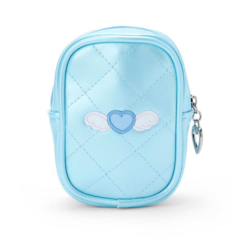My Melody Dreaming Angel Quilted Mini Zipper Pouch