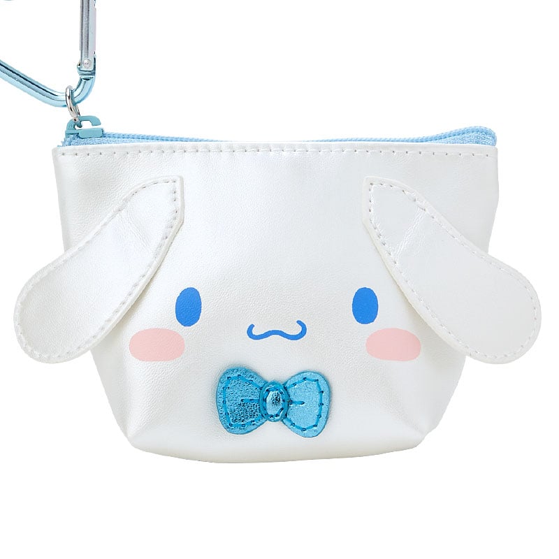 Cinnamoroll Mini Metallic Heart Clasp Zipper Pouch