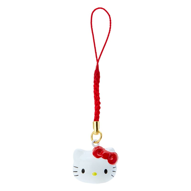 Hello Kitty Mini Mascot Bell Keychain Charm