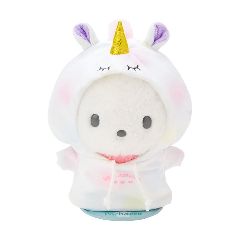 Pitatto Friends Plush Unicorn Hoodie, Medium Doll Outfit