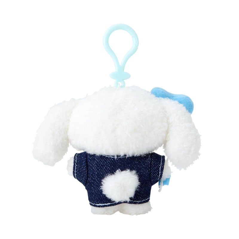 Cinnamoroll Keychain Mascot Clip, Denim Patch Series