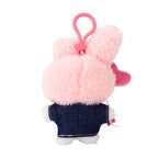 My Melody Keychain Mascot Clip, Denim Patch Series