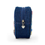 Sanrio Characters Mini Zipper Pouch, Denim Patch Series
