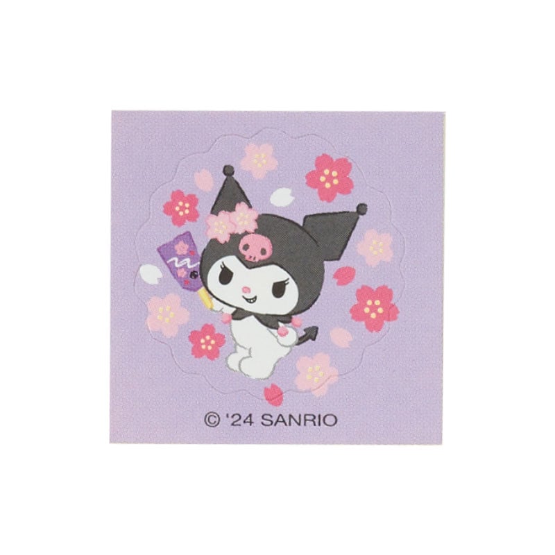 Kuromi Fuzzy Lunar New Year Enclosure Envelope With Sticker Seal