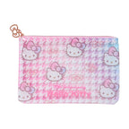 Hello Kitty 2 Piece Pouch Set, 50th Anniversary Fashionable Ribbons