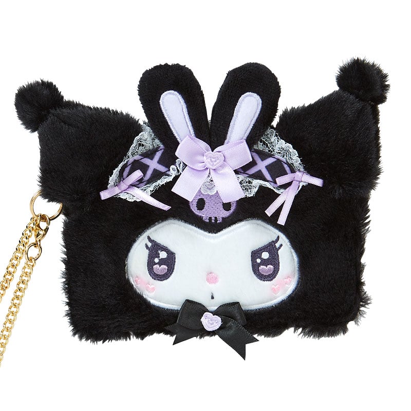 Kuromi Plush Card Case, Ribbon Party Series