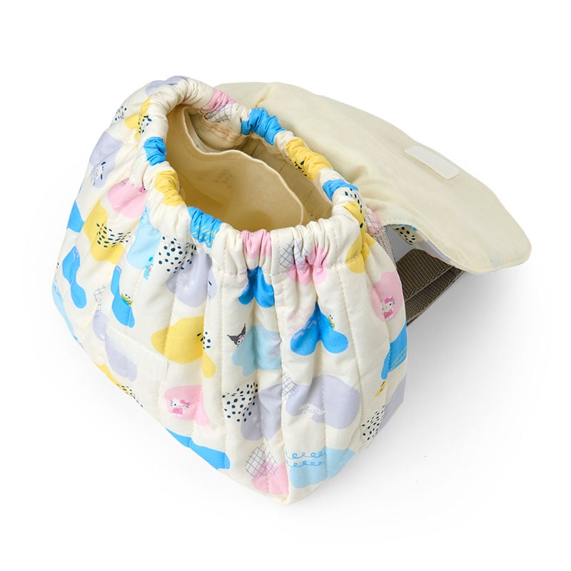 Sanrio Baby Organic Cotton Toddler Backpack, Colorful Clouds