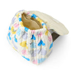 Sanrio Baby Organic Cotton Toddler Backpack, Colorful Clouds