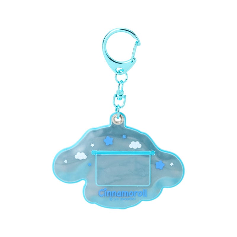 Cinnamoroll Retro Reflective PVC Push Clasp Keychain, Sanrio Forever Series