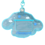 Cinnamoroll Retro Reflective PVC Push Clasp Keychain, Sanrio Forever Series