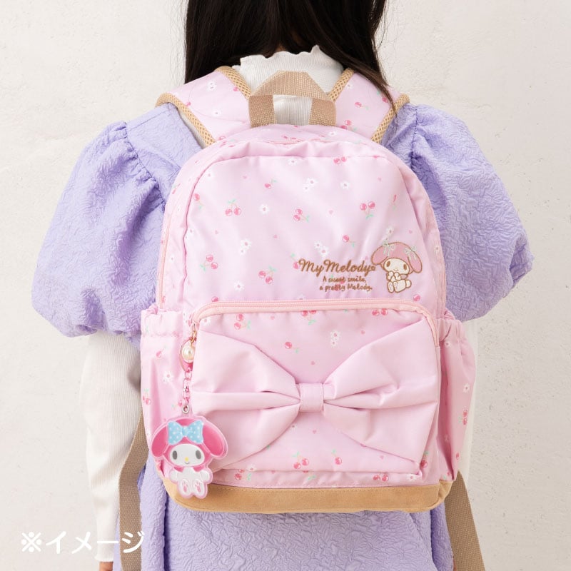 My Melody Retro Reflective PVC Push Clasp Keychain, Sanrio Forever Series