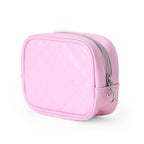 Hello Kitty Pink Quilted Rhinestone Zipper Pouch, I Love Hello Kitty Series