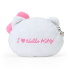 Hello Kitty Pink Plush-Feel Micro Mini Crossbody with Chain Strap