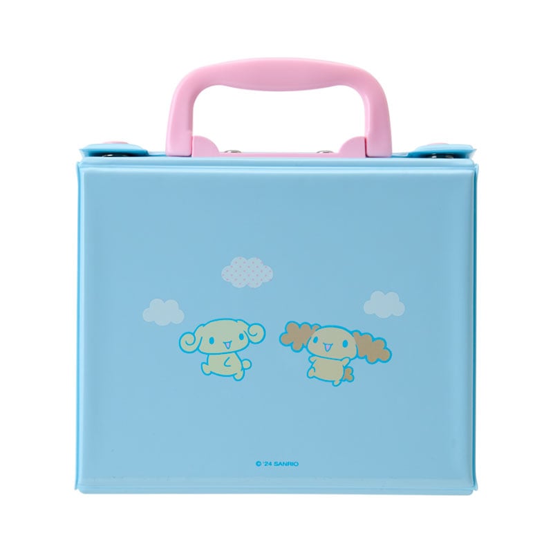Cinnamoroll Mini Snap-Close PVC Storage Suitcase with Window, Sanrio Forever Series