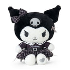 Kuromi 8" Plush (Silver Houndstooth Series)