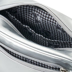 Kuromi PU Leather Houndstooth Crossbody Bag