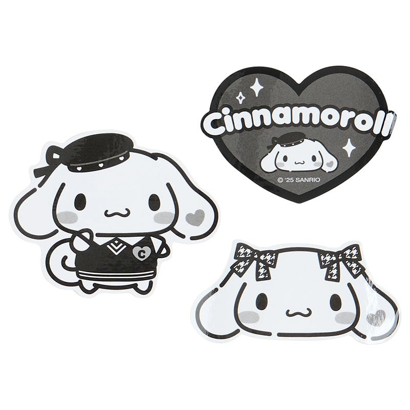 Cinnamoroll Silver Houndstooth DIY Smartphone Charm Set