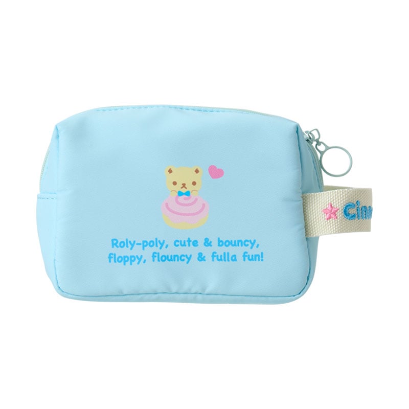 Cinnamoroll Cloud Soft Mini Zipper Handy Pouch with Heart Pull