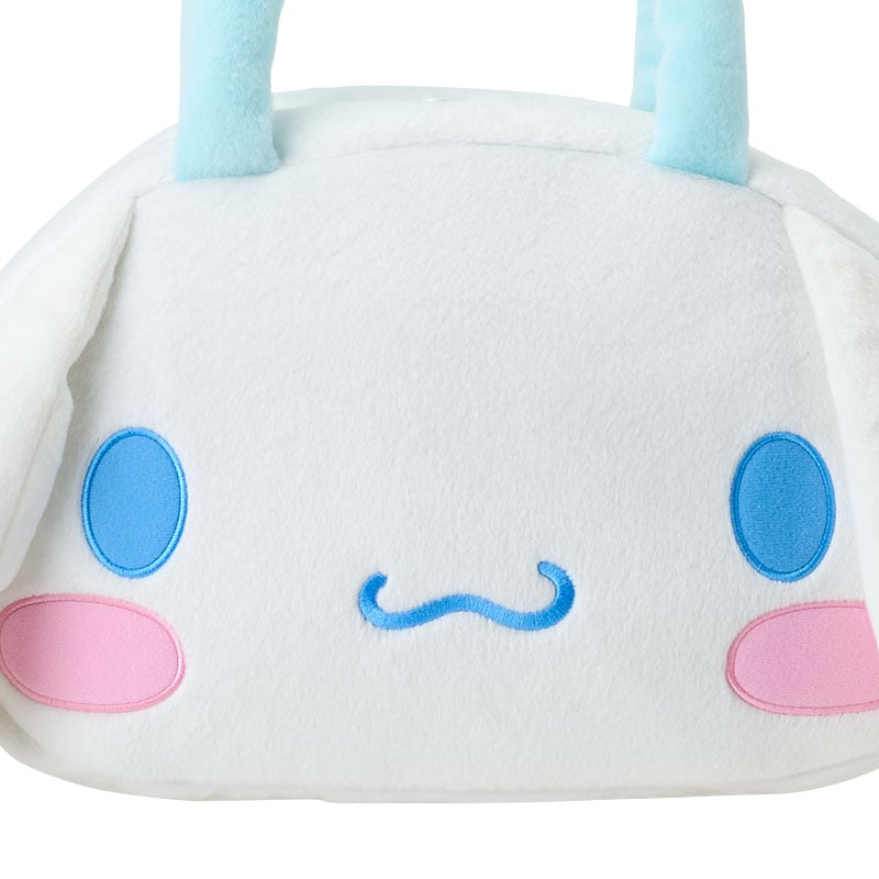 Cinnamoroll Plush Face Shaped Tote Bag