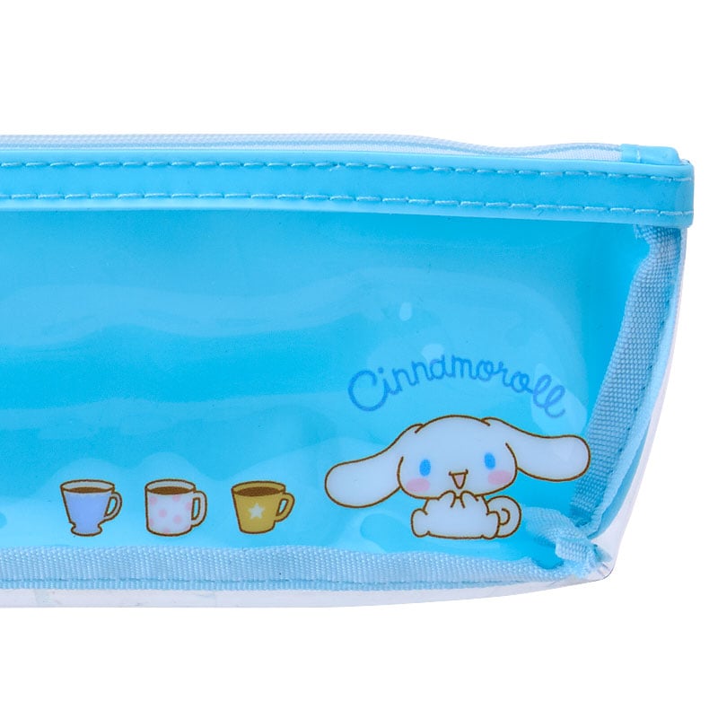 Cinnamoroll Slim Poly Pencil Pouch with Clear Window