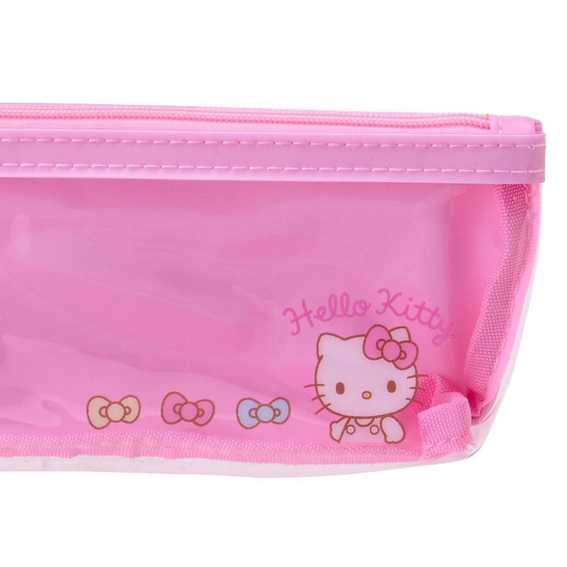 Hello Kitty Slim Poly Pencil Pouch with Clear Window
