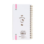 Hello Kitty Slim Ruled Spiral Notebook with Elastic Closure