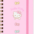 Hello Kitty Slim Ruled Spiral Notebook with Elastic Closure