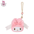 My Melody Card Case with Key Reel (50th Anniv. Ribbon Series)