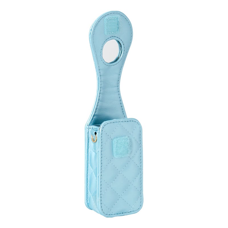 Cinnamoroll Quilted Mini Lip Gloss Case with Mirror, Mini Quilt Series