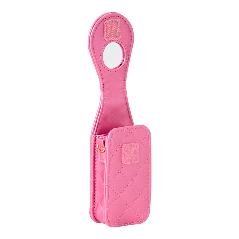 My Melody Quilted Mini Lip Gloss Case with Mirror, Mini Quilt Series